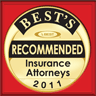 Best Recommended Attorney 2011