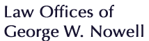 Law Offices of George W Nowell logo